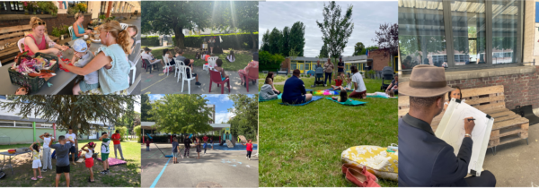 Various activities in Loos’ schoolyards © Ville de Loos